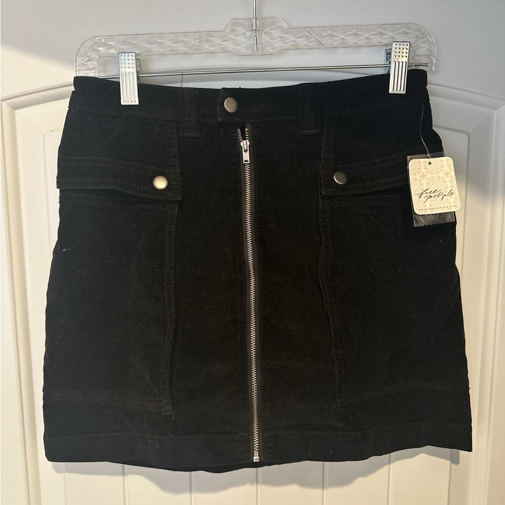 Abercrombie Velvet Mini Skirt